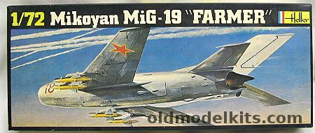 Heller 1/72 Mikoyan MiG-19 'Farmer', 251 plastic model kit